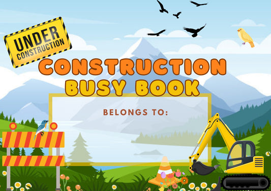 Construction Busy Book
