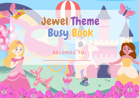Princess Jewel Busy Book